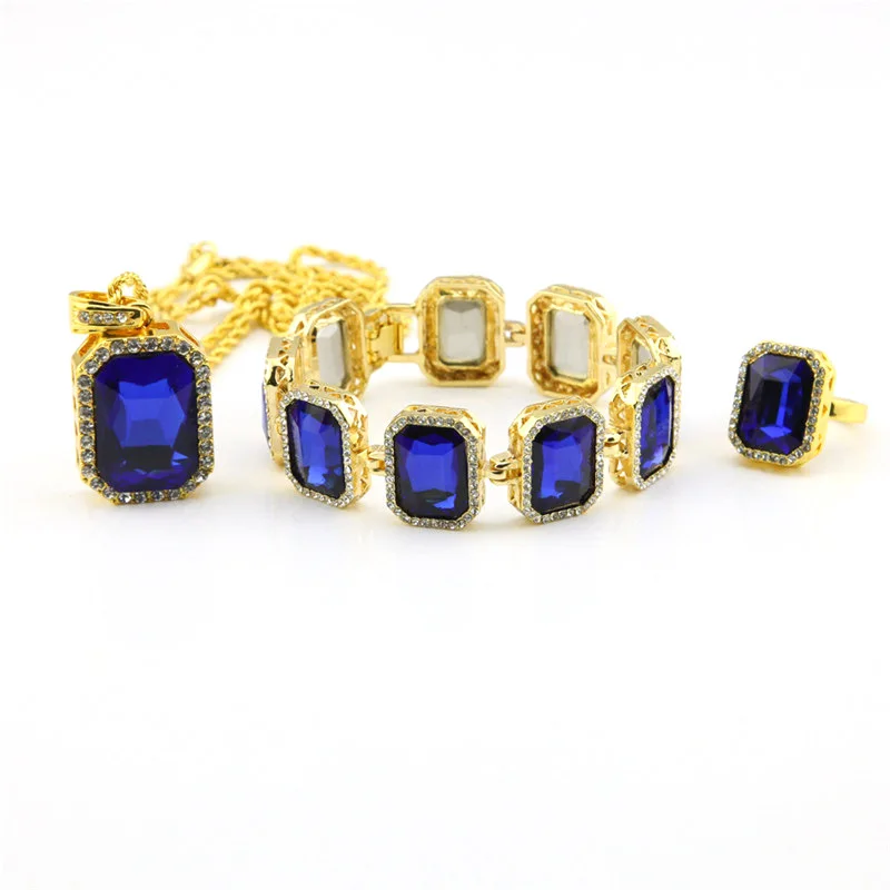 MCSAYS Для мужчин S Jewelry Цепочки и ожерелья Хип хоп CZ горный хрусталь веревку цепи