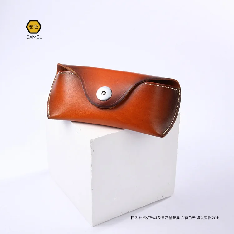 

sunglasses case 2018 new style retro handwork spectacle case true leather vintage sunglasses case glasses case