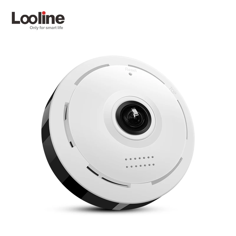 

Wifi IP Camera 360 degree VR Home Panoramic Wireless Fisheye Camera Video Security Camera Surveillance IP Camera Looline