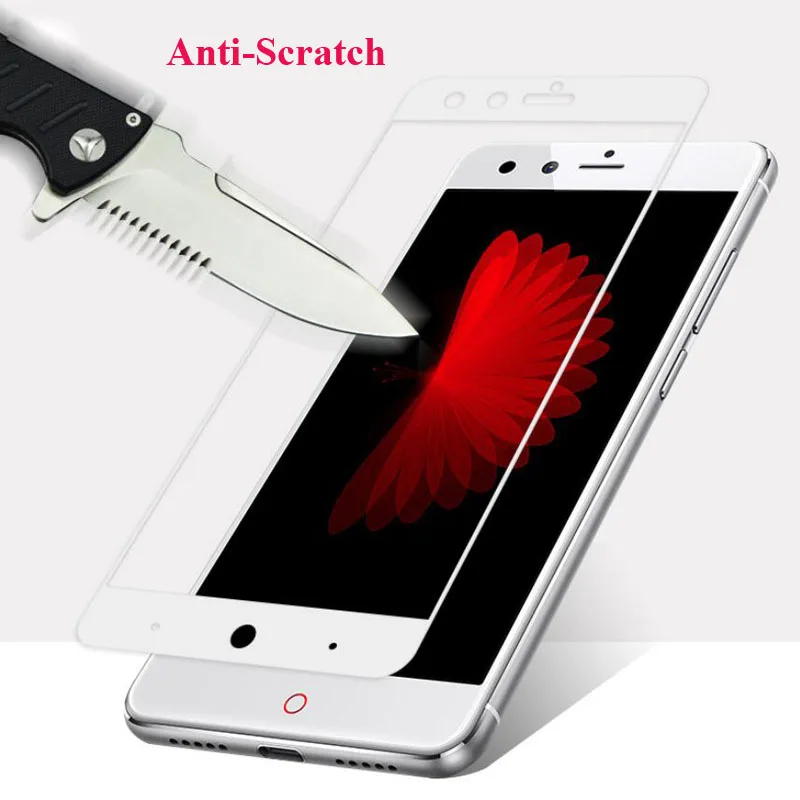 0 3 мм 2.5D полное покрытие закаленное стекло для ZTE Blade V8 A2 Nubia Z17 Z982 mini Z11 Max M2 Защитная