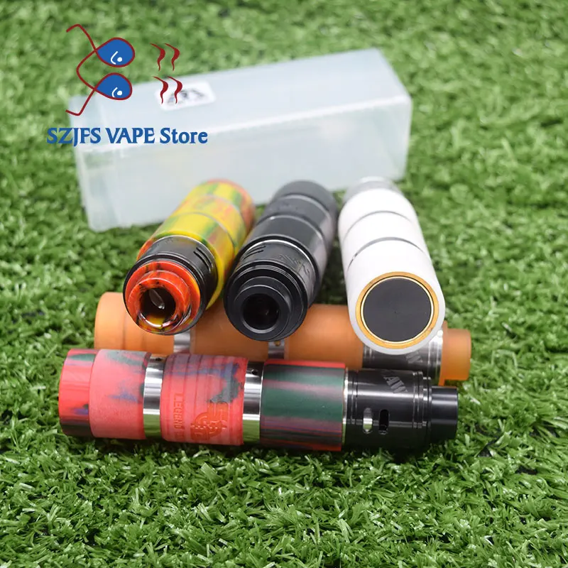 Günstige Sob mod kit Messing Material Mechanische Mod 18650 batterie e zigarette kit 24mm durchmesser vape vs Avidlyfe mod