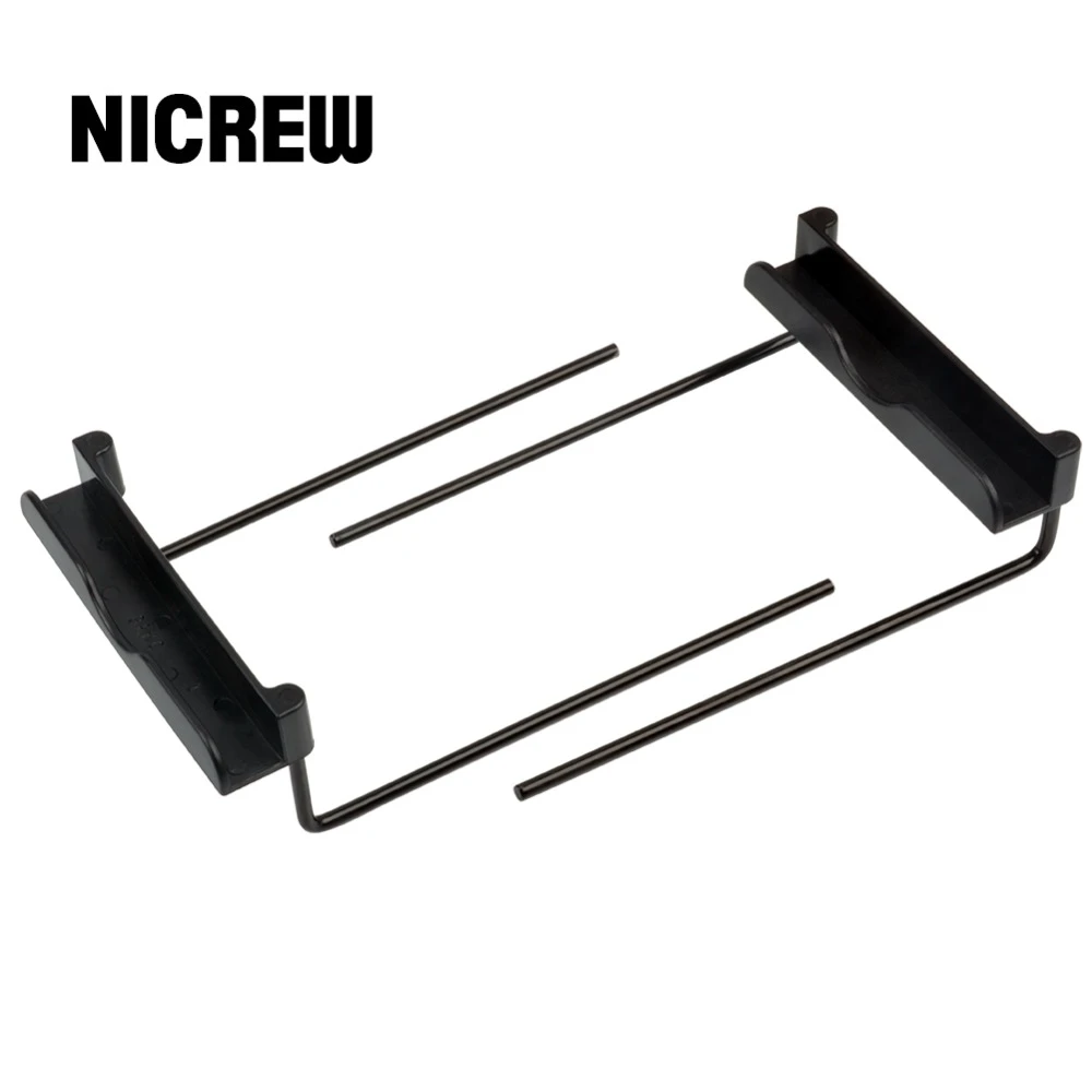 NICREW Luz LED extensible para acuario, accesorio de soporte ajustable de acero patas de montaje, soporte de lámpara para luz LED|Iluminaciones| -