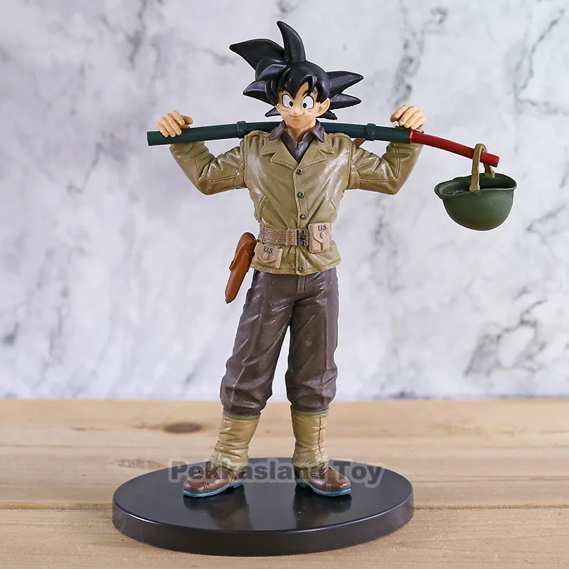 

Banpresto Dragon Ball Z DBZ World Figure Colosseum SC9 BWFC 2 Military Goku Model Figurals Brinquedos