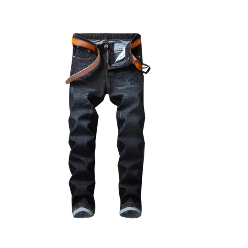 Env Для мужчин st Для мужчин джинсы Рваные брюки Slim Fit Карандаш устойчивость узкие мужской карманы джинсы для Для мужчин