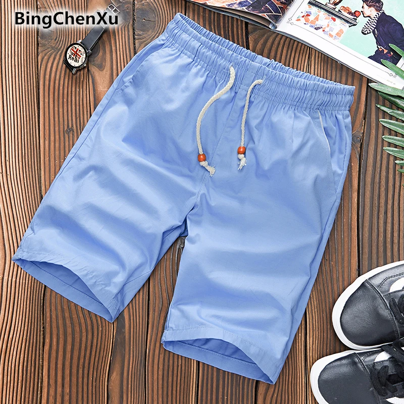 

Bingchenxu Shorts Men 2019 Men Beach Short Trousers Cotton Bodybuilding Sweatpants Fitness Bottoms Jogger Casual Short Pants 745