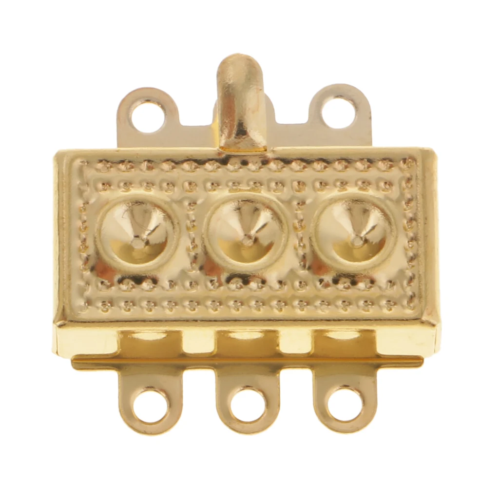 10pcs Metal Bracelet Necklace Jewellery Findings Connectors Box Clasps Buckles DIY Crafts Jewelry