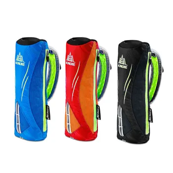 

AONIJIE Waterpoof Hand-held Sport Kettle Pack Outdoor Marathon Running Phone Bag for 5.5 inch Phone/500mL Soft Water Flask