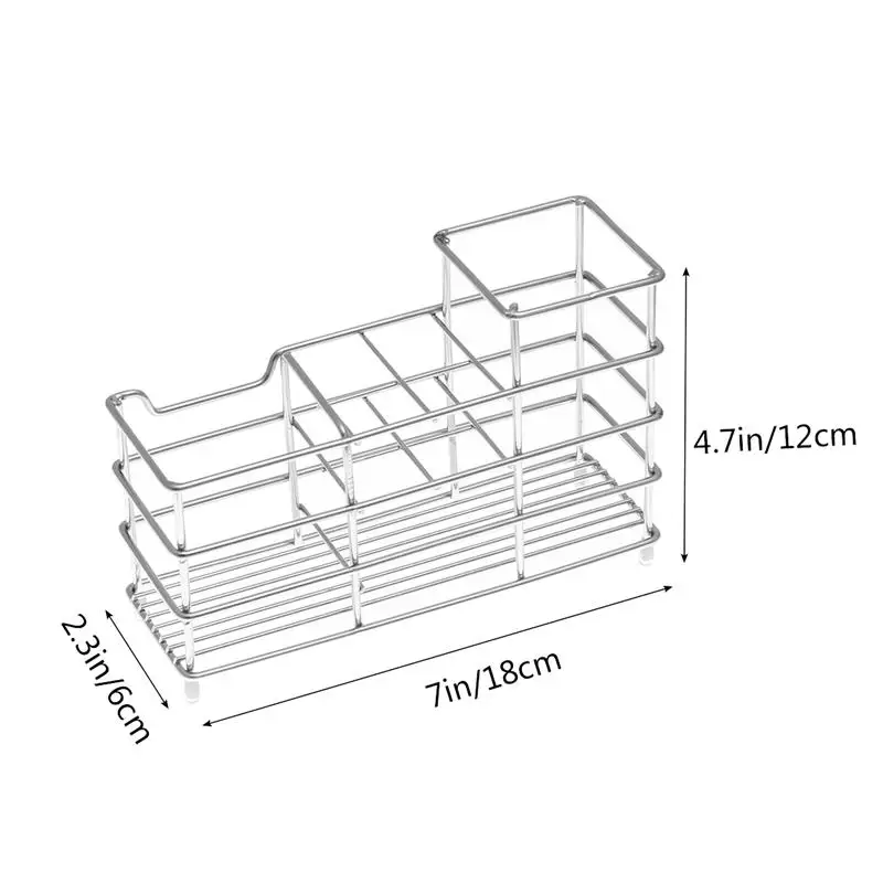 1 шт. держатель для зубных щеток без пробойников креативная сетка стойка для зубных паст из нержавеющей стали стойка для хранения ванной комнаты органайзер для дома отеля