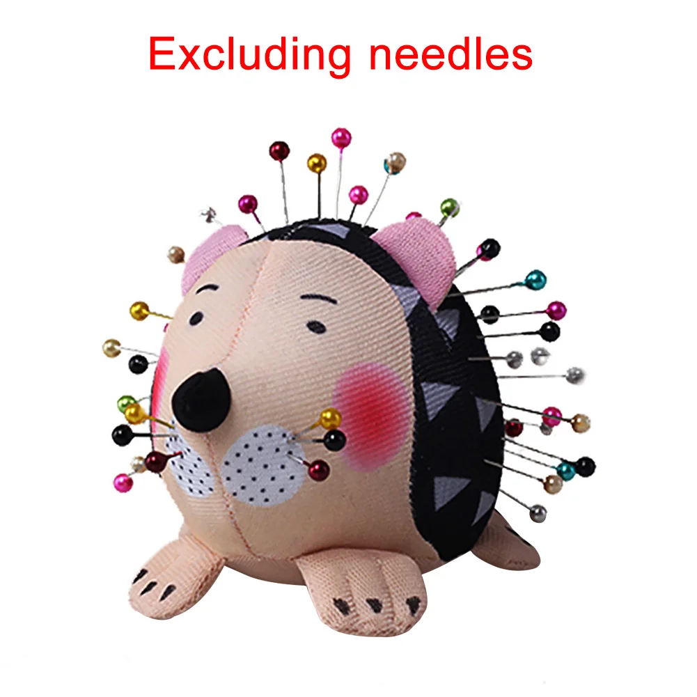 

Practical Pin Cushion DIY Portable Lightweight Home Patchwork Cute Soft Sewing Holder Needlecraft Cartoon Hedgehog Anti Falling