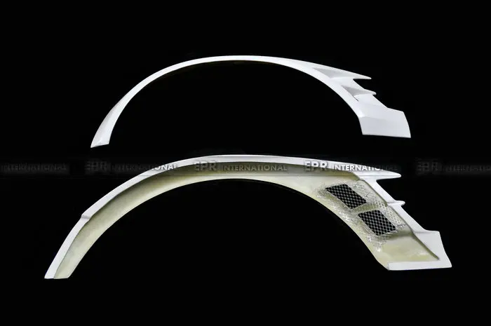 EVO 8 9 Voltex Cyber Evo  Front Over Fender Wide Arch Flares(10)-1