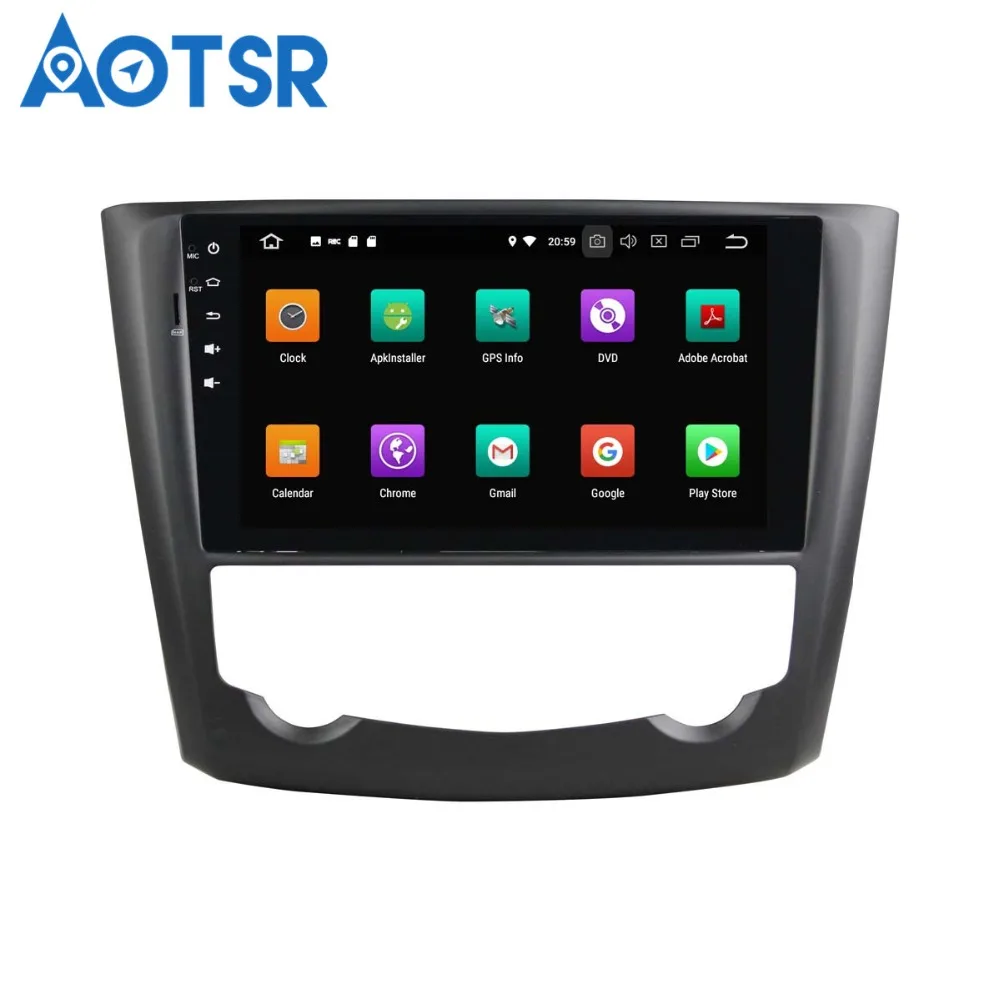 Автомобильный DVD плеер Aotsr Android 8 0 7 1 С GPS навигацией для Kadjar 2016 полносенсорный