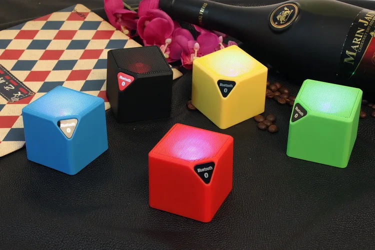 

50pcs/lot DHL Free Mini X3 LED Bluetooth Speaker Wireless Speaker Portable Outdoor Speakers with built-in mic Support SD Card