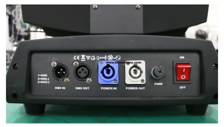 Beam Stage Lighting CABEZA MOVIL LUZ CABLE