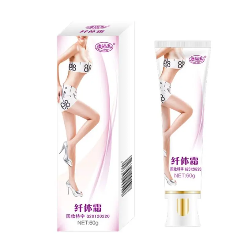 

60g Natural Plant Extract Body Leg Slimming Firming Cream Fat Burning Weight Loss Anti-Cellulite Shaping Massager Skin Care