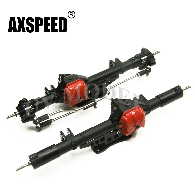 Black 1/10 Axial Wraith Alloy Aluminum Axle Set Front + Rear RC Rock Assembled Axles High Quality Metal Axle Black 1/10 Axial Wraith Alloy Aluminum Axle Set Front + Rear RC Rock Assembled Axles High Quality Metal Axle