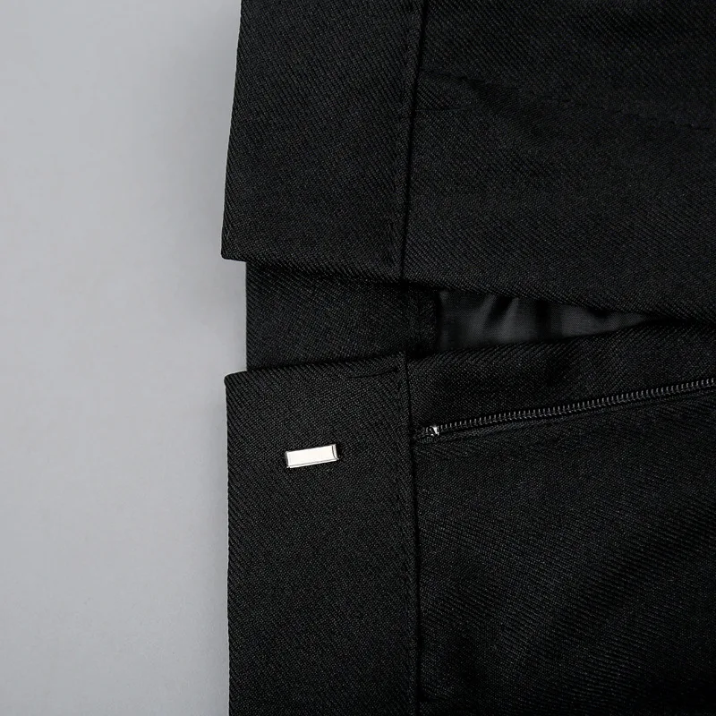YUSHU Slim Fit Костюмы мужские блейзер+ брюки+ галстук-бабочка модные роскошные мужские с винно-красным принтом костюм для вечеринки Homme свадебное платье костюм