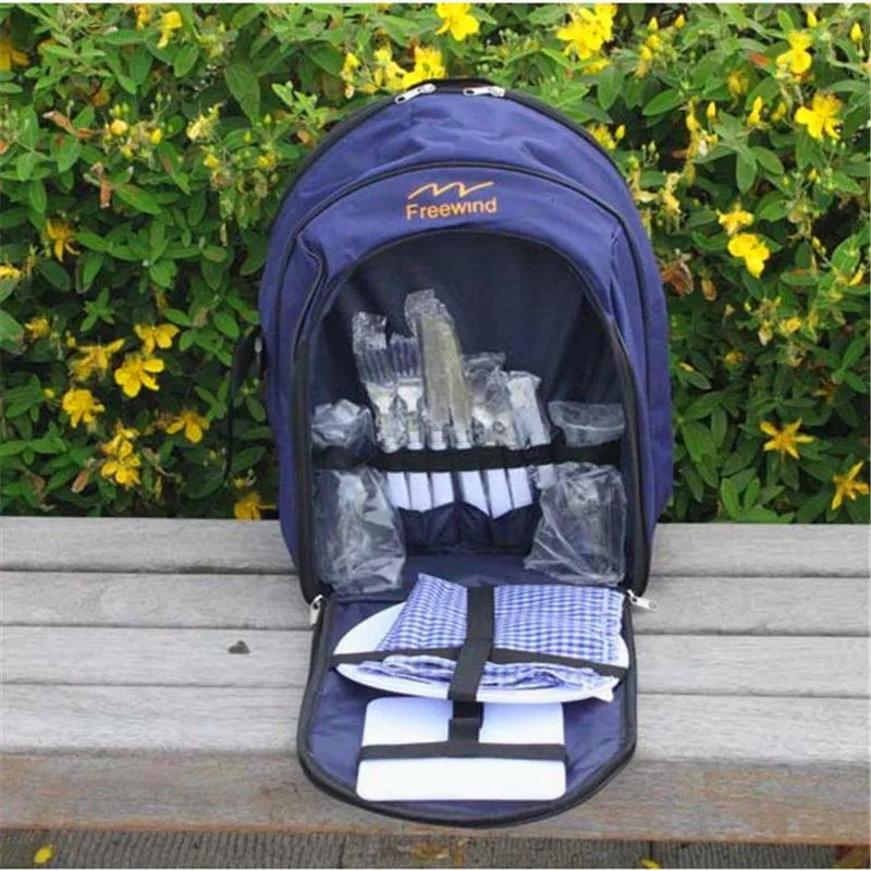 Picnic Set Bag Waterproof Portable Picnic Bag Outdoor Picnic Backpack Picnic Bag Outdoor Travel Set