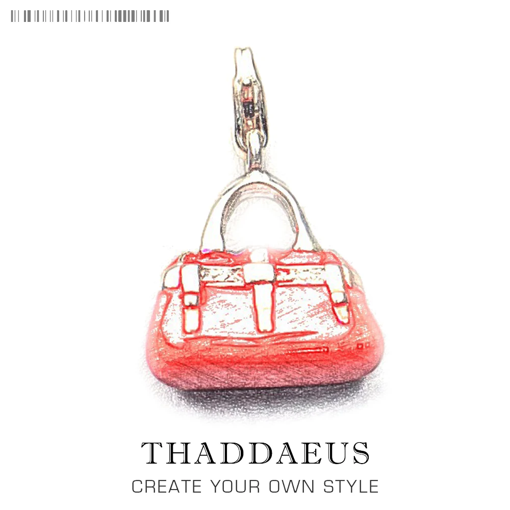 Подвеска с цветочным орнаментом, мода, любовь, ювелирное изделие Thomas Bijoux, ожерелье, розовое золото, цвет 925 пробы, серебро, подарок для женщин Ts