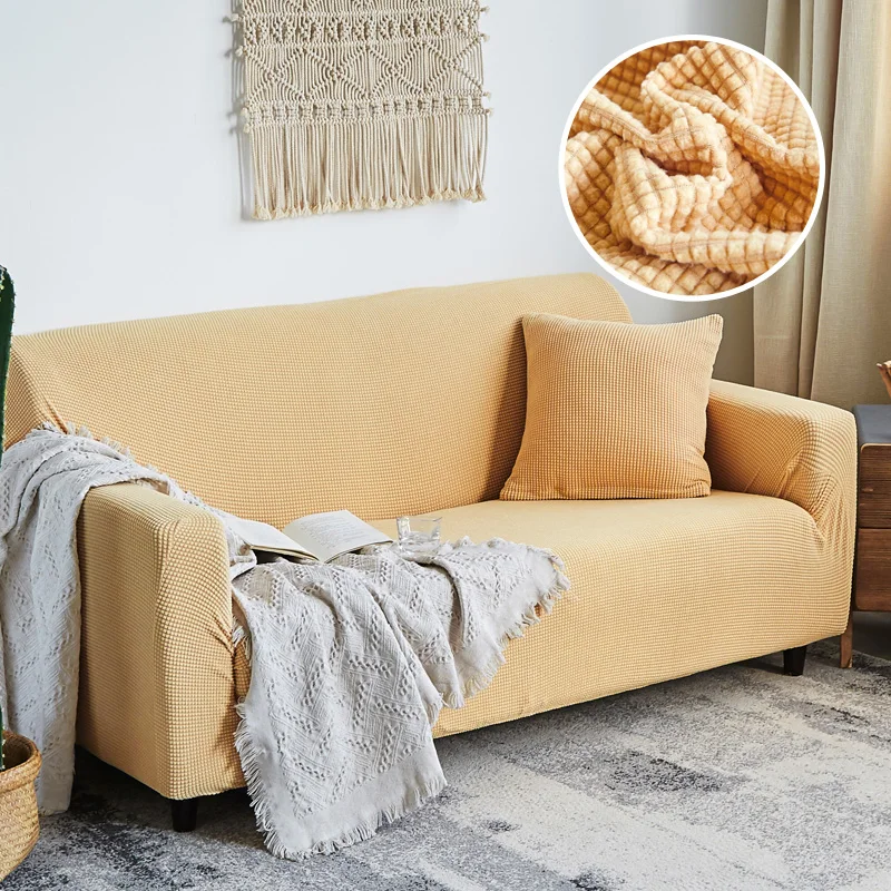 

Sofa cover slip-resistant Thick corn kernels Sofa covers sectional elastic full Couch Cover sofa Towel 1/2/3/4-seater 1pcs