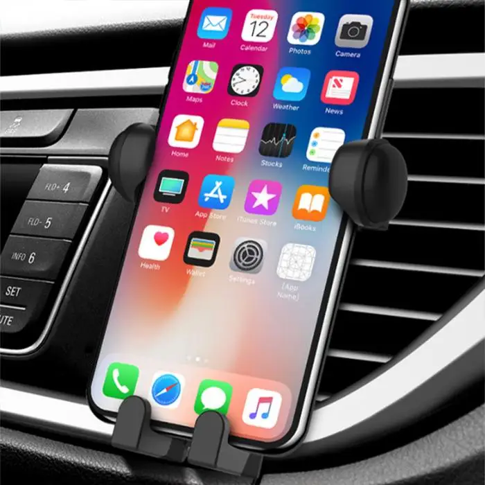 Автомобильный держатель для мобильного телефона Air Vent Gravity Mount Stand прочная подставка для смартфона NR