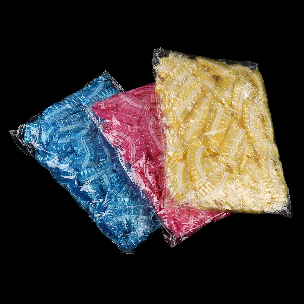 

100pcs Salon Clear Ear Cover Ear Protection Hair Dye Hair Color Styling Tool Disposable Waterproof Ear Cover Protector Earmuffs