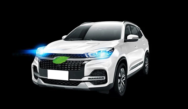 Lsrtw2017 автомобиля прозрачный светодиодный задний фонарь для Защитные чехлы для сидений, сшитые специально для Chery Tiggo 8