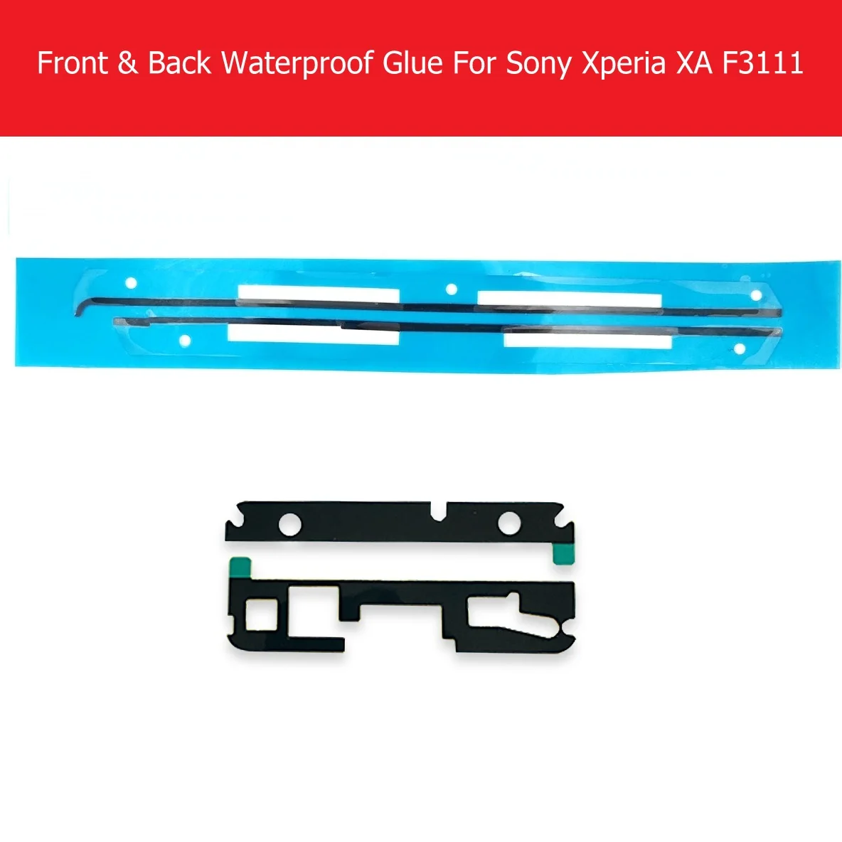 

LCD display panel frame& Back Cover Waterproof Sticker For Sony Xperia XA F3111 F3113 F3115 Waterproof Adhesive Glue Replacement
