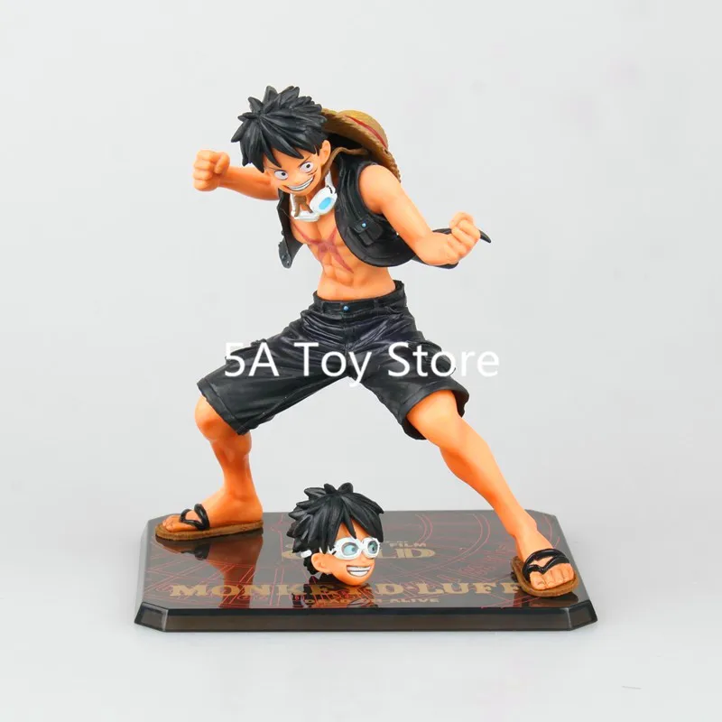 Фигурки героев Аниме One Piece Film Gold Ver Monkey D Luffy Dead or Alive из ПВХ игрушки 12 см коробка для
