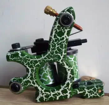 

10Pcs/lot Pro Casting Iron Tattoo Machine 10 Wraps coil stainless steel Tattoos Body Art Gun Coil Machine LPC-ITM-7024-6F