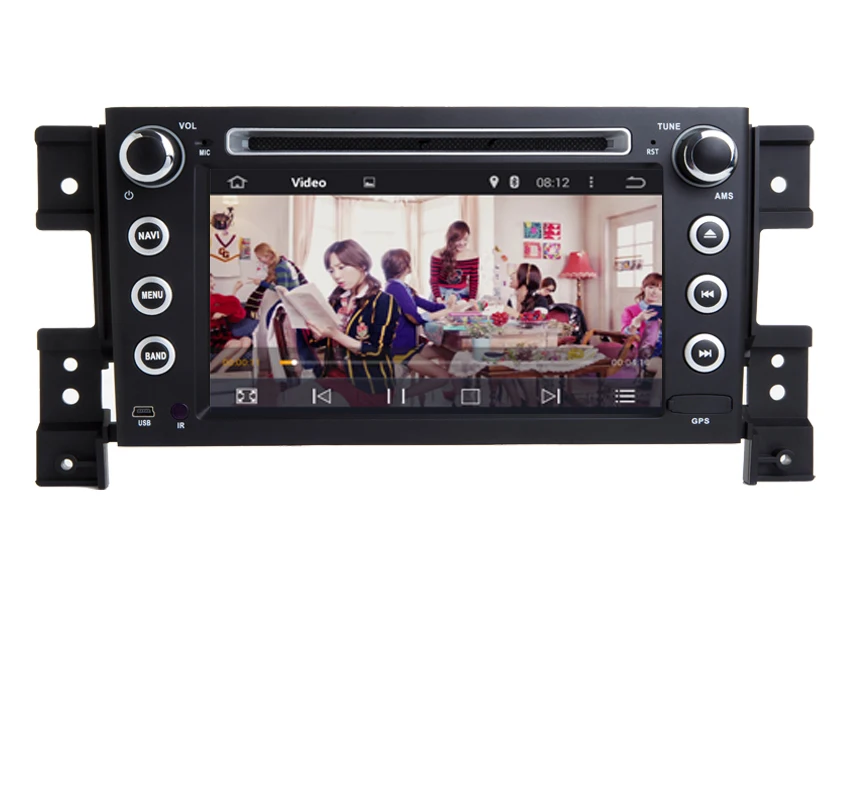 Excellent 7" HD Android 7.1 Car GPS Navigation for Suzuki Grand Vitara multimedia car radio stereo dvd with steering wheel camera DVR Map 14