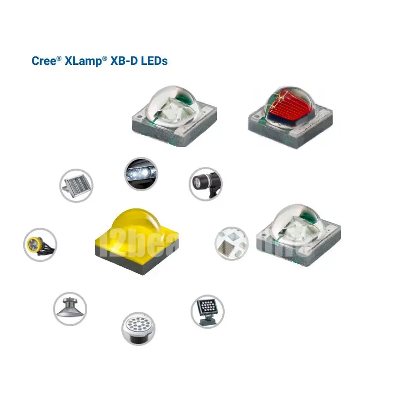 

100X Cree XBD XB-D 2525smd 3W Hight Power LED Beads