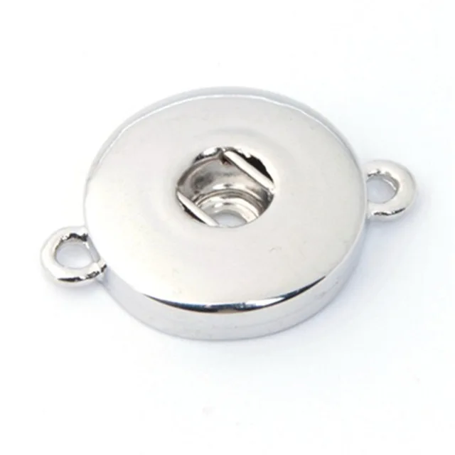 10 шт./лот, сменные DIY очаровательные кнопки, 18 мм/12 мм, оснастка, ювелирное изделие, для создания оснастки, кнопки, браслеты, ожерелья, ZM004 - Окраска металла: 1