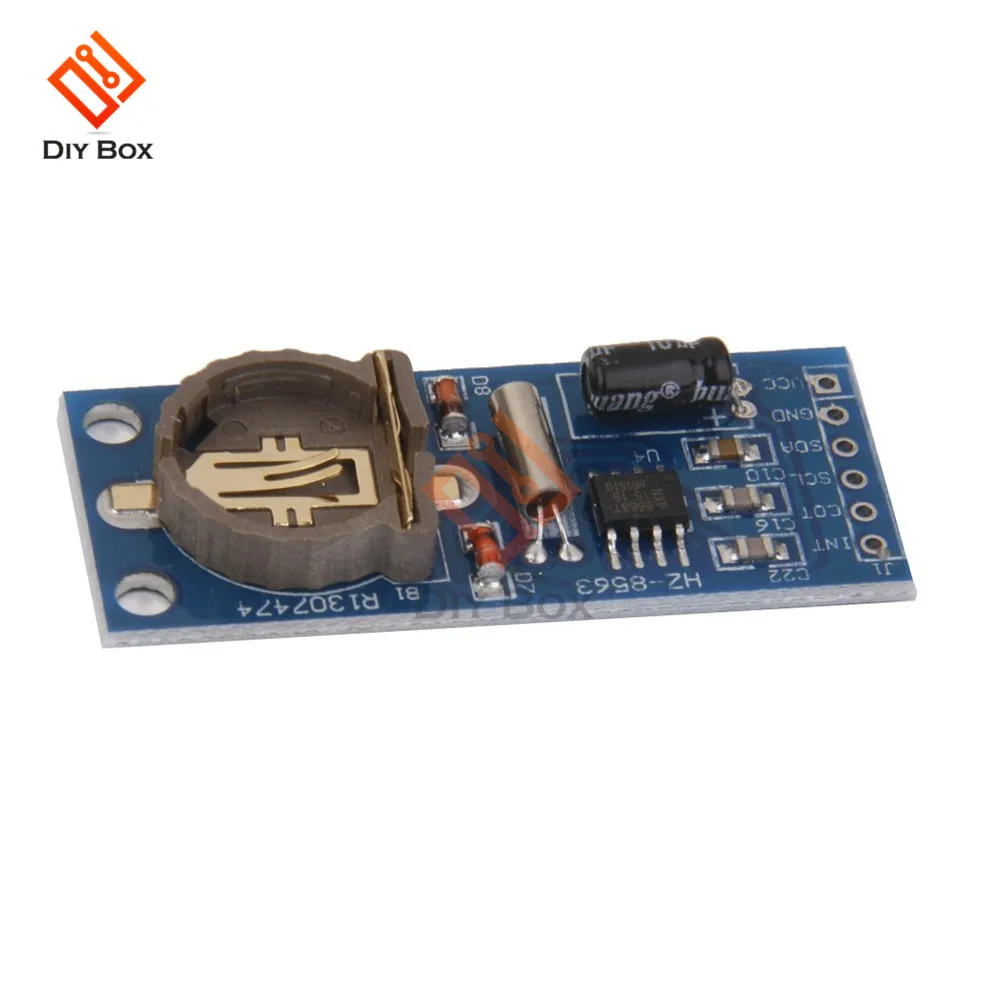 PCF8563 RTC плата PCF8563 модуль часов в режиме реального времени интерфейс 2c 3,3 В для Arduino Raspberry Pi Замена DS1302/DS3231