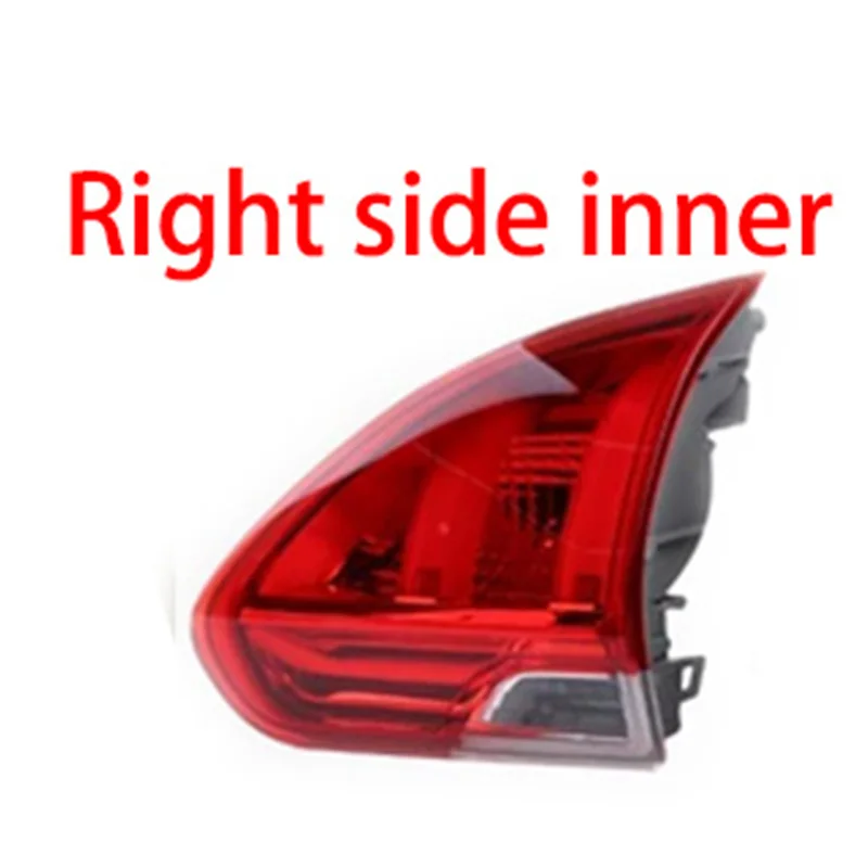 1pcs Car Light Assembly For peugeot 2008 Car-Styling Rear Left Right Tail Light Lamp Reversing light brake light - Испускаемый цвет: Right side inner