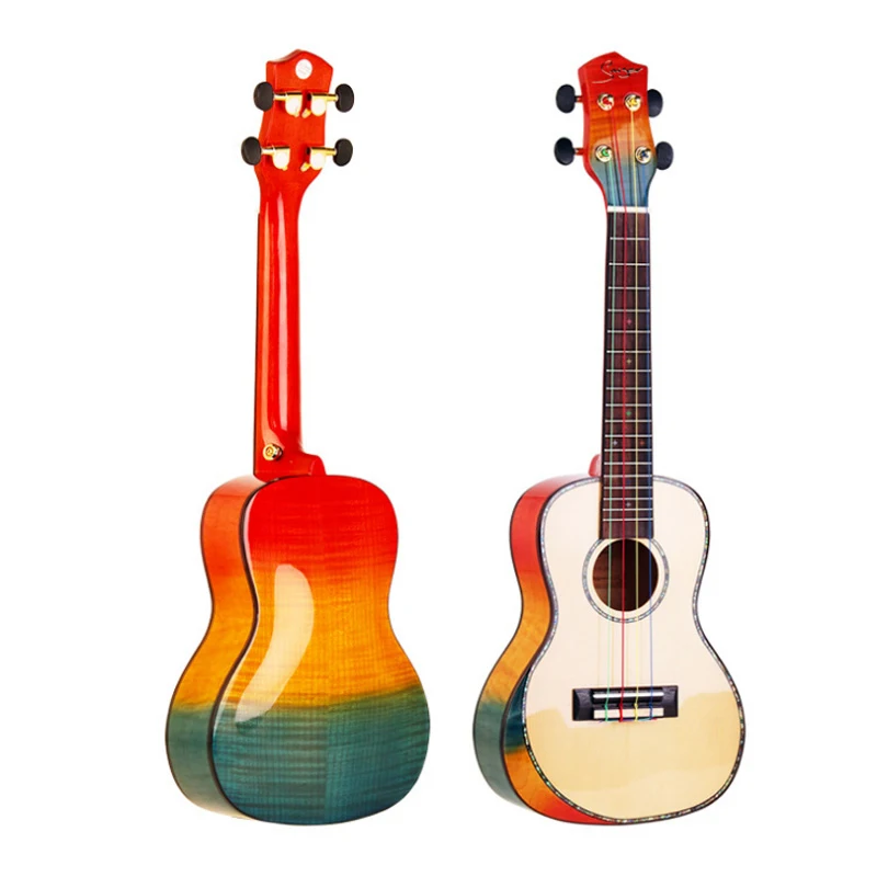 

The manufacturer's new rainbow-colored veneer 23-inch eucliery ARS-16 tiger maple light Eucliri