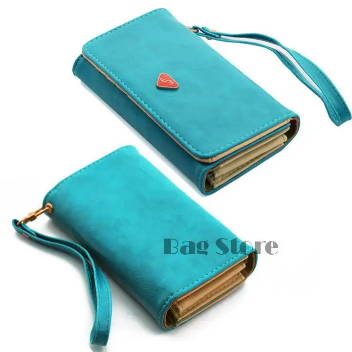 

2014 new multifunction women wallets, Coin Case purse for phone,Card Wallet Leather Purse 18282