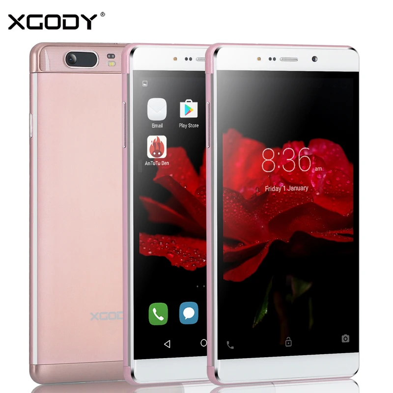 XGODY 6 0 inch Smartphone Quad Core 1GB RAM 16GB ROM with Phone Case Dual SIM