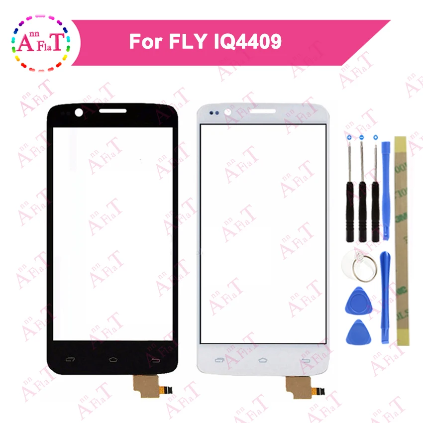 4 5 ''сенсорный экран для FLY IQ4409 Quad ERA Life IQ 4409 сенсорный передняя стеклянная