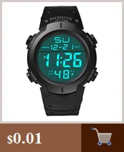 Honhx Mens часы светодиодный цифровой Дата спортивные мужские кварцевые часы наружная Электроника мужские часы Relogio Masculino 6002-176