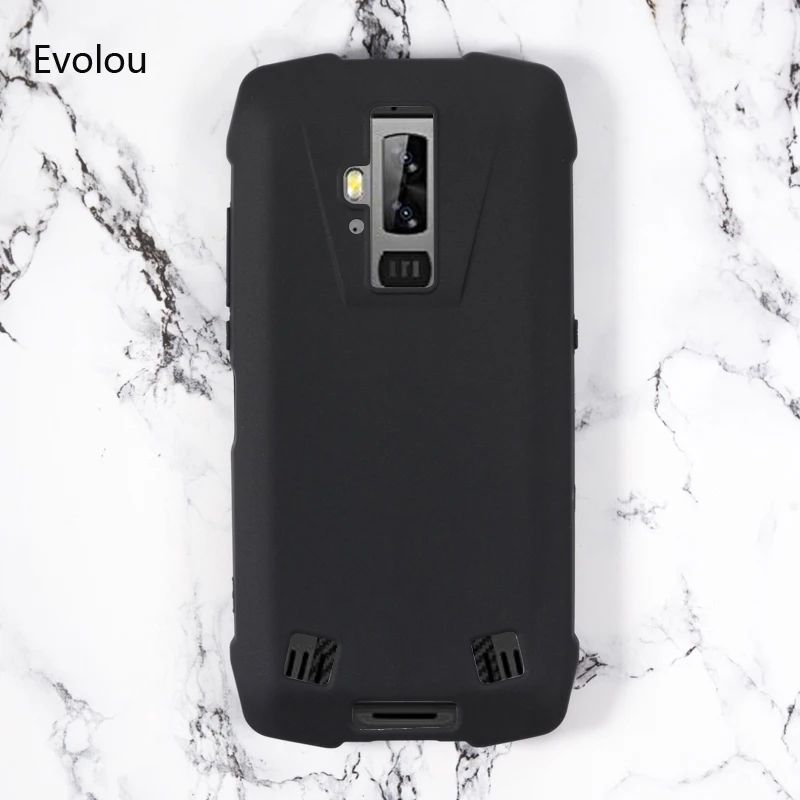 

For Blackview Bv9700 Pro Silicone Phone Case for Blackview Bv9700 Soft Case Ultra Thin Silicone Black TPU Shell