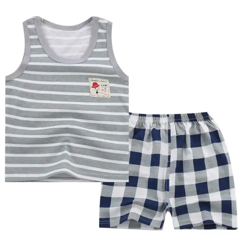 baby boy summer pajamas