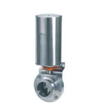 

2 " Triclamp Sanitary butterfly valve pneumatic actuator Stainless Steel ,SS304