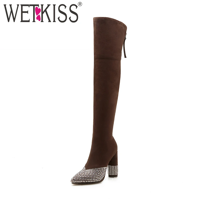 winter over the knee boots