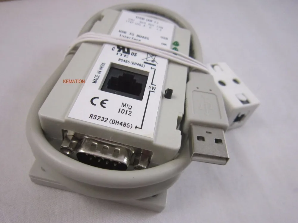 Обновление 1747-UIC адаптер интерфейса USB для A-B SLC5/01 02/03/05 PLC 1747UIC2. 0 Связь хомут для кабеля DH485 соединение