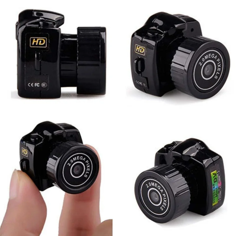 

Mini Video Camera Pocket Dv Dvr Camcorder Recorder Web Cam (Color: Black)