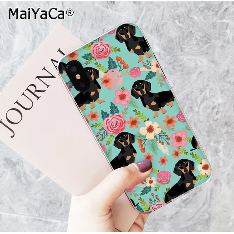 Dachshund Doxie Flower Dog Puppy