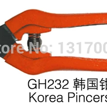 1 шт./лот GH232 корейские клещи, кусачки для ювелирных изделий, ювелирное изделие с ножницами, инструменты для изготовления, золотистый, серебристый, металлический DIY Инструменты
