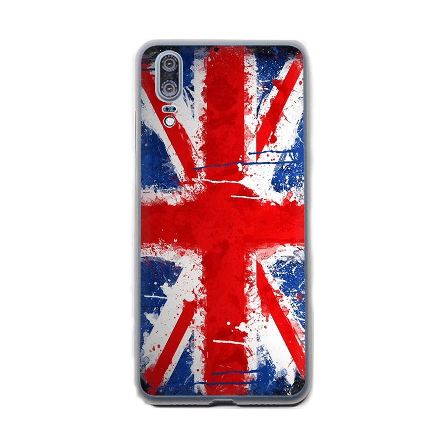 Чехол для телефона Union Jack с британским флагом Huawei P8 P9 P10 P20 P30 Lite Plus Pro P Smart