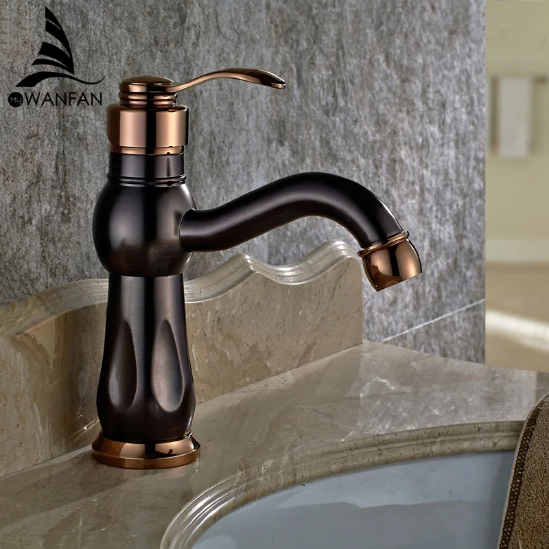 ORB Bronze Waterfall Washbasin Faucet Waterfall Faucet Bathroom Sink Tap Cold And Hot Mixer Tap Basin Mixer Tap   SM-99608