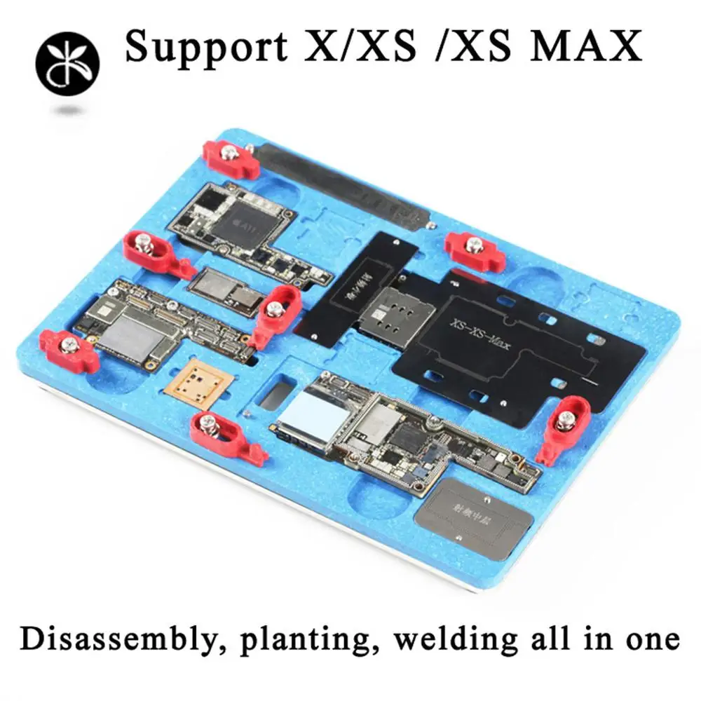 

Explosion-proof tin repair fixture X/XS/XS MAX repair card plant tin network card with disassembly tin soldering all in one